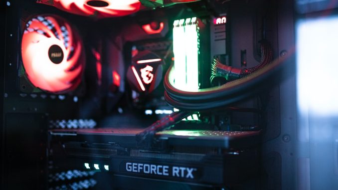 Nvidia aktie illustration