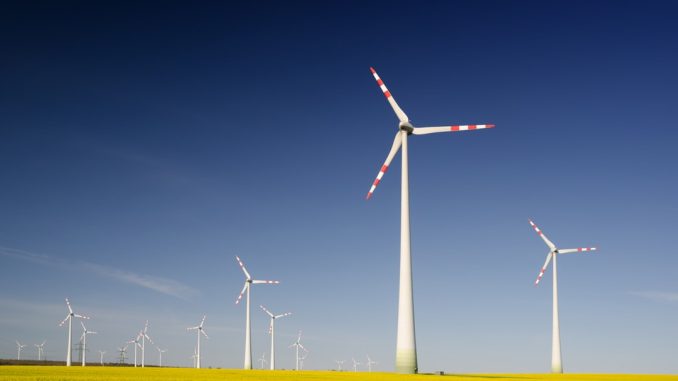 Investeringsmöjligheter inom hållbar energi illustration
